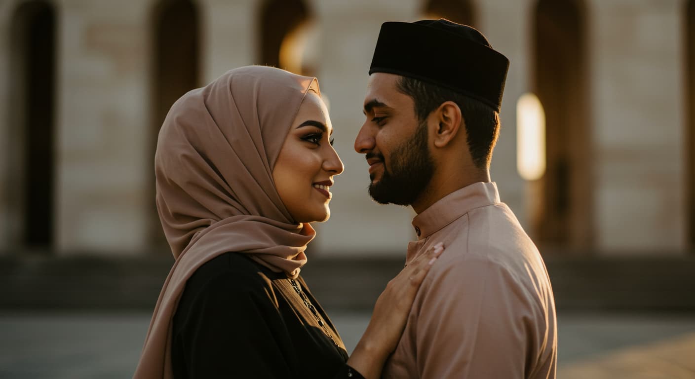 Muslim couple